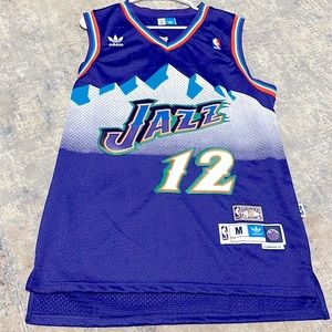 Authentic Adidas Utah Jazz John Stockton Jersey